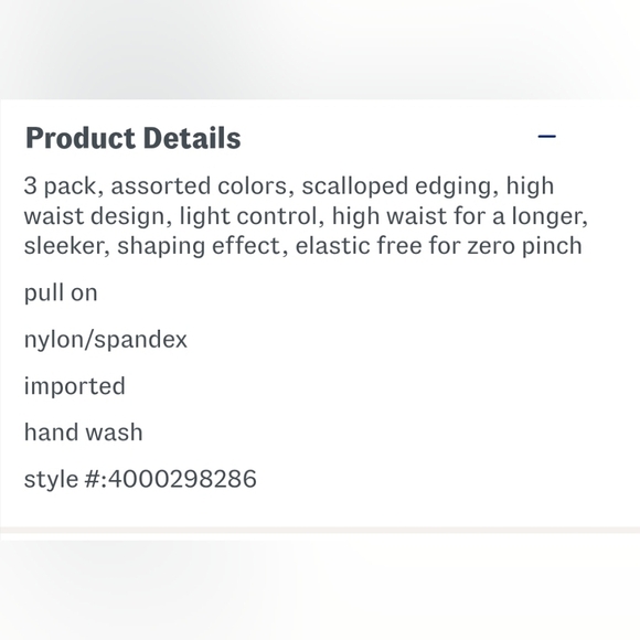 🔹️FIT🔹️ 3 Pack Scalloped Edge Desire High waist Thong Panties - Picture 3 of 3